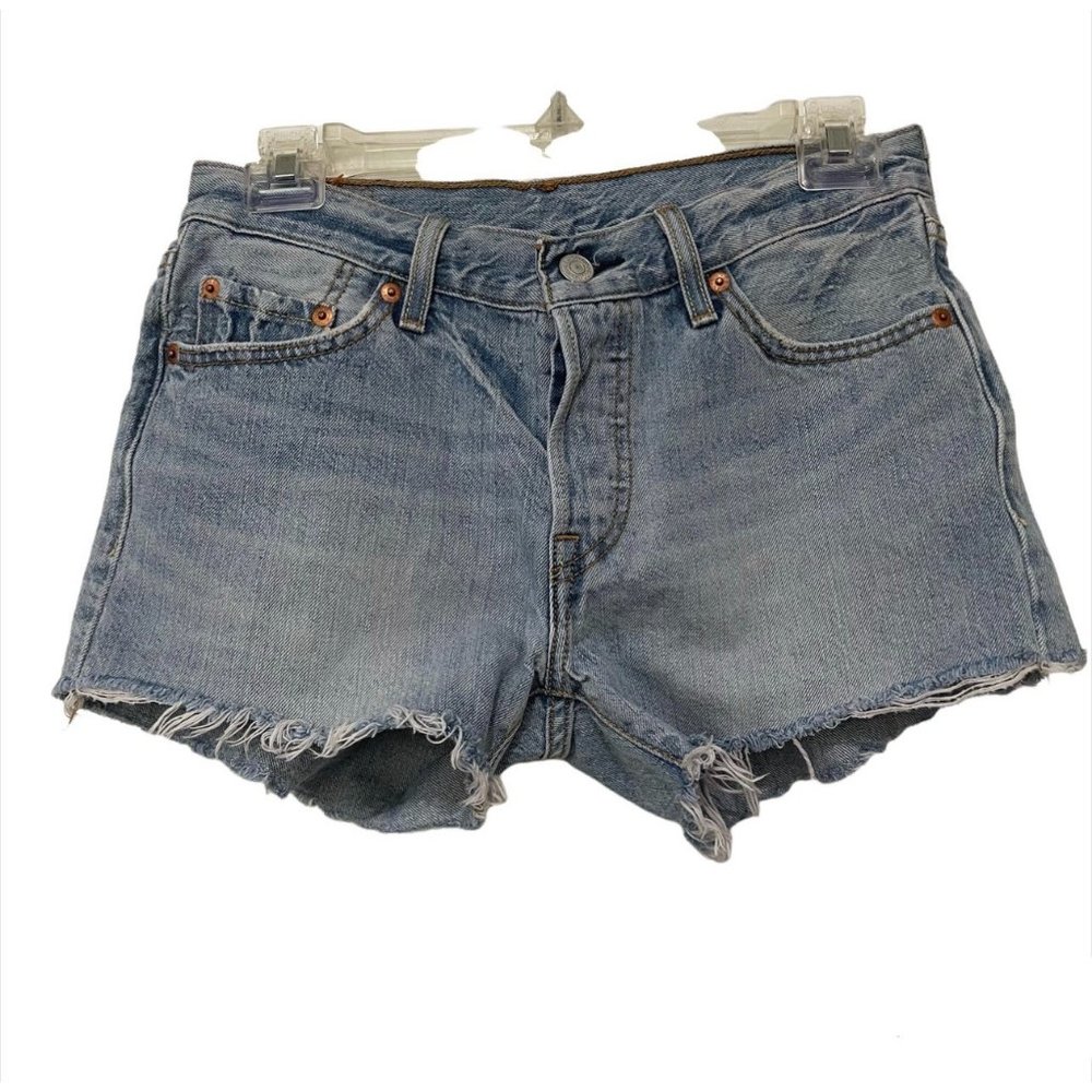 Levi's 501 Raw Hem Shorts 25
